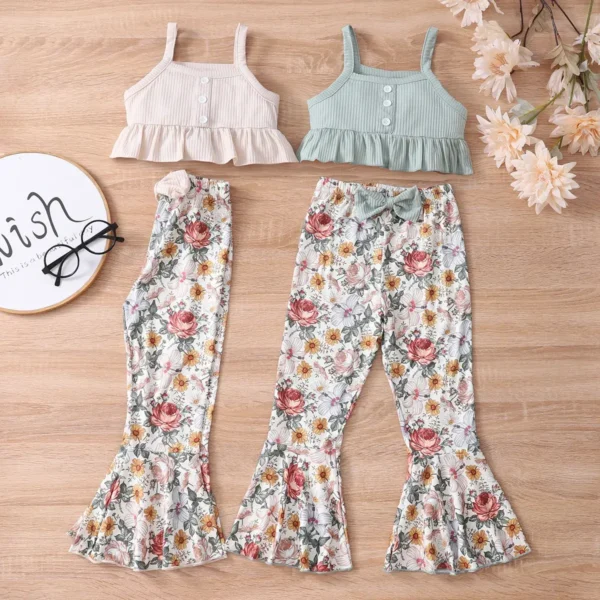 Flare Pants Set-Main