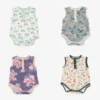 Bamboo Lycra Knit Soft Romper Pajamas