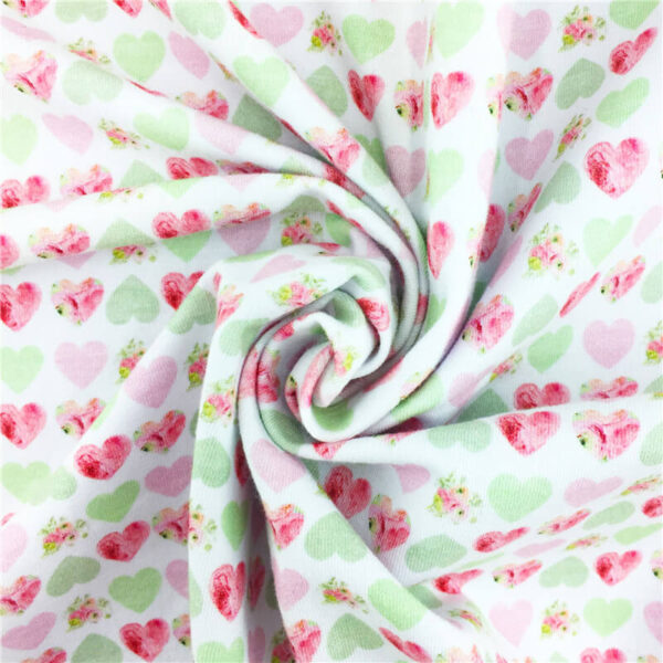 CL270 Custom Printed Heavier Cotton Lycra Knit Fabric-2