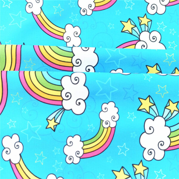 Custom Printed Laminated PUL fabric-1