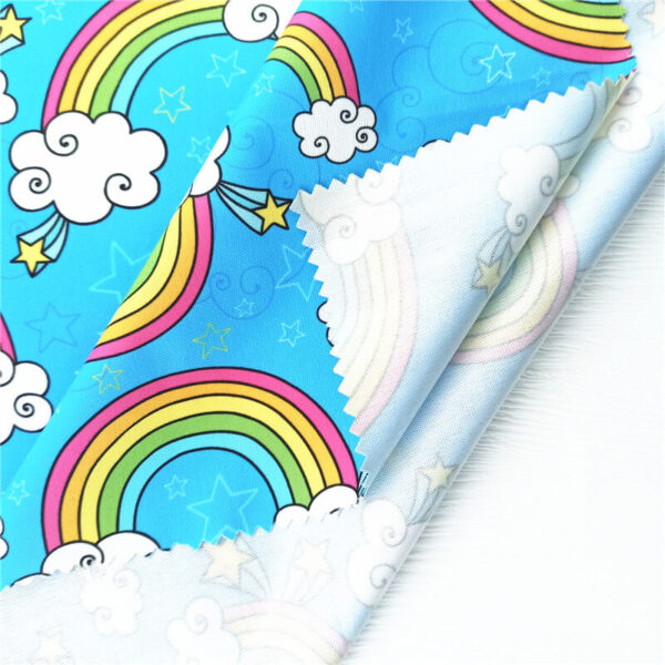 Custom Printed Laminated PUL fabric-2