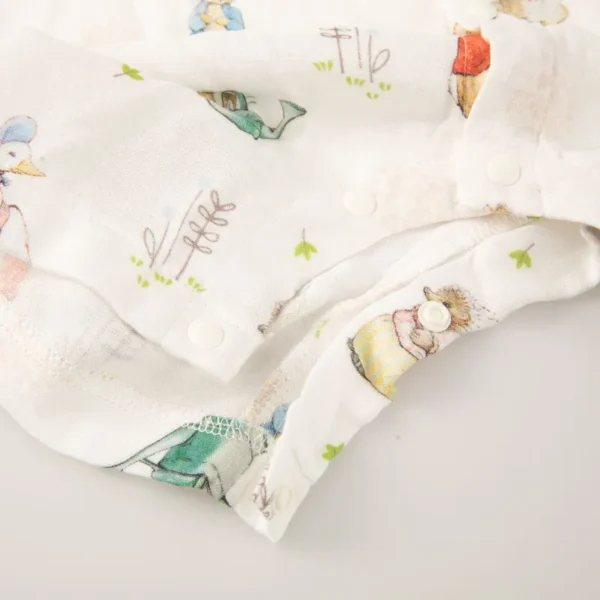 Double Layer Yarn Infant Baby Jumpsuit-1