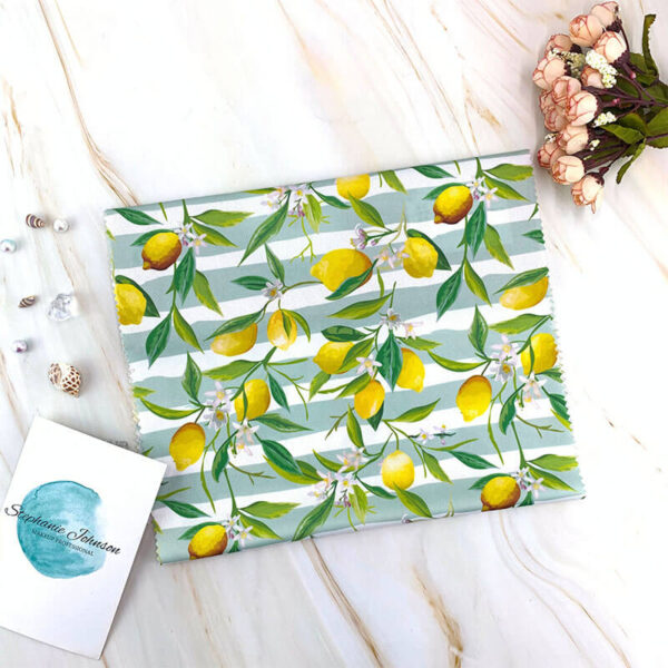 FA170S Custom Printed Polyester Thicken Laminated PUL Fabric-2