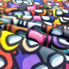 FA170S Custom Printed Polyester Thicken Laminated PUL Fabric-5