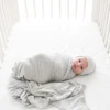 Jersey Knitted Swaddle Blanket for Baby-5