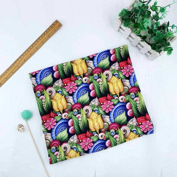 PYK200 Custom Printed Sport Lycra And Swim Fabric-2