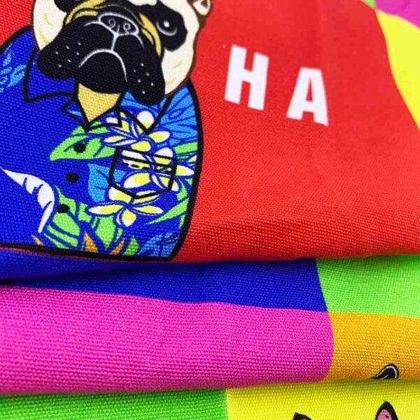 CA250 Custom Printed Cotton Canvas Fabric-3