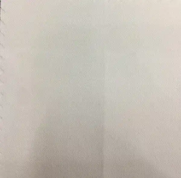 Close-up of cotton woven twill fabric texture