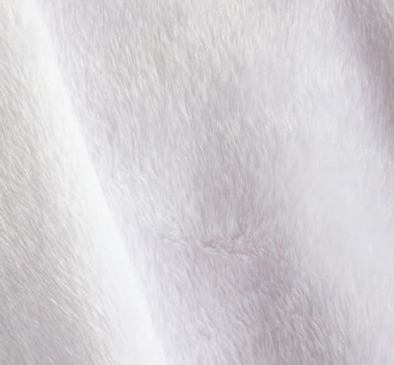 Close-up texture of soft minky fabric