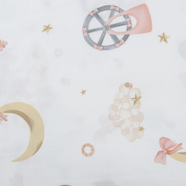 Custom Printed Bamboo Cotton Muslin Fabric-1