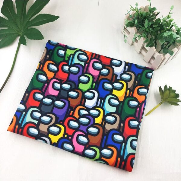 FA170S Custom Printed Polyester Thicken Laminated PUL Fabric-4