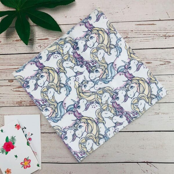PMK200 Custom Printed Minky Fabric For Baby Blanket-3