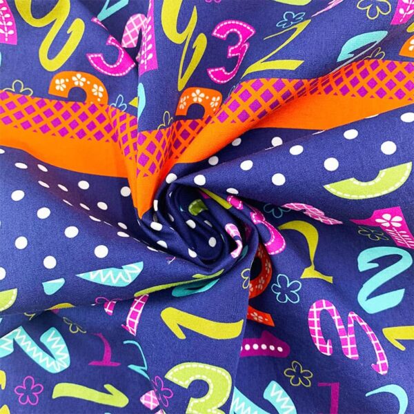 custom printed rayon woven fabric roll