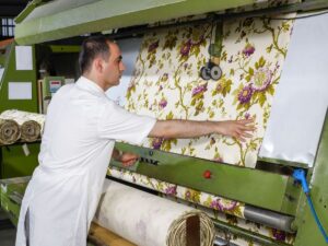 High-quality custom fabric printing sample showing vibrant colors and clear patterns