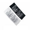 Custom Printed Care Label for Clothing Sewing Accessories