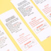 Custom Printed Care Label for Clothing Sewing Accessories