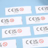 Custom Printed Care Label for Clothing Sewing Accessories