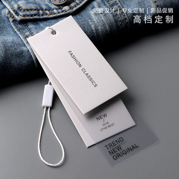 Custom Printed Hang Tag for Clothing Sewing Accessories