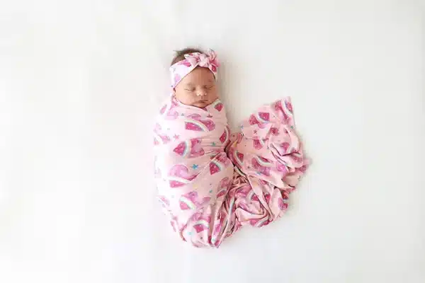 G017 Jersey Knitted Swaddle Blanket for Baby