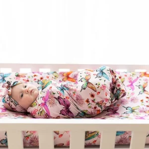 Jersey Knitted Swaddle Blanket for Baby
