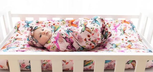 Jersey Knitted Swaddle Blanket for Baby