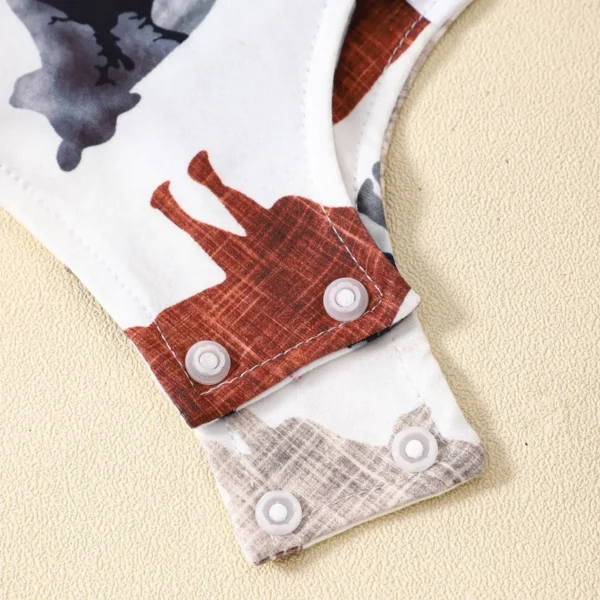G021 Western Baby Boy Girl Clothes