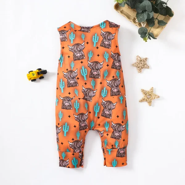 G021 Western Baby Boy Girl Clothes