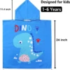 R020 RPET Polyester Children's Microfiber Printed Bathrobe – Recycled Source Wholesale Cloak Bathrobe