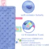 R014 (10 Piece) Soft Baby Tag Blanket Set Perfect Gift for Babies