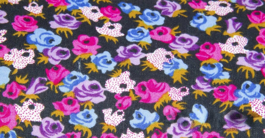 Interlock fabric close-up showing smooth surface for digital printing