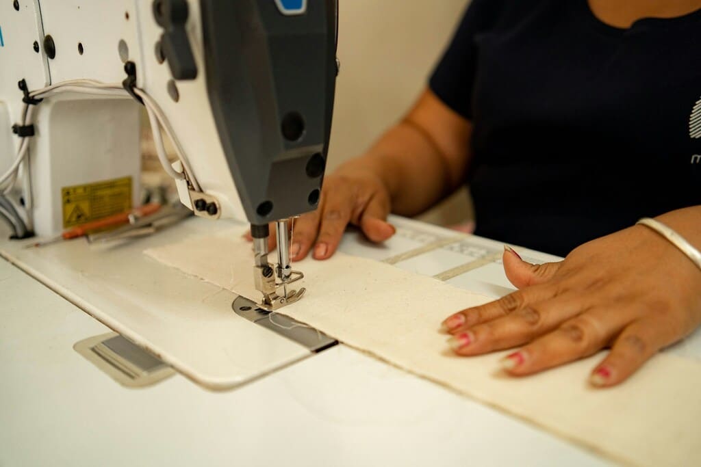 Cut and sew services turning wholesale printed fabrics into finished products like apparel and home décor
