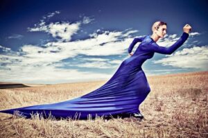 Polyester spandex blend fabric rolls