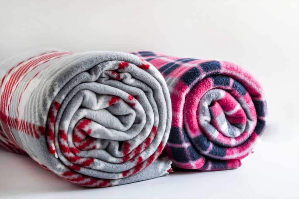 Custom printed fleece fabric for blankets and apparel