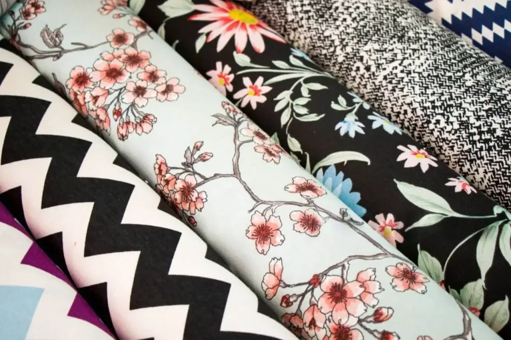 cotton spandex printing custom design