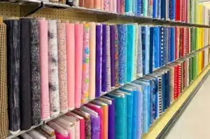 Rayon challis fabric by the yard with soft drape and lightweight texture