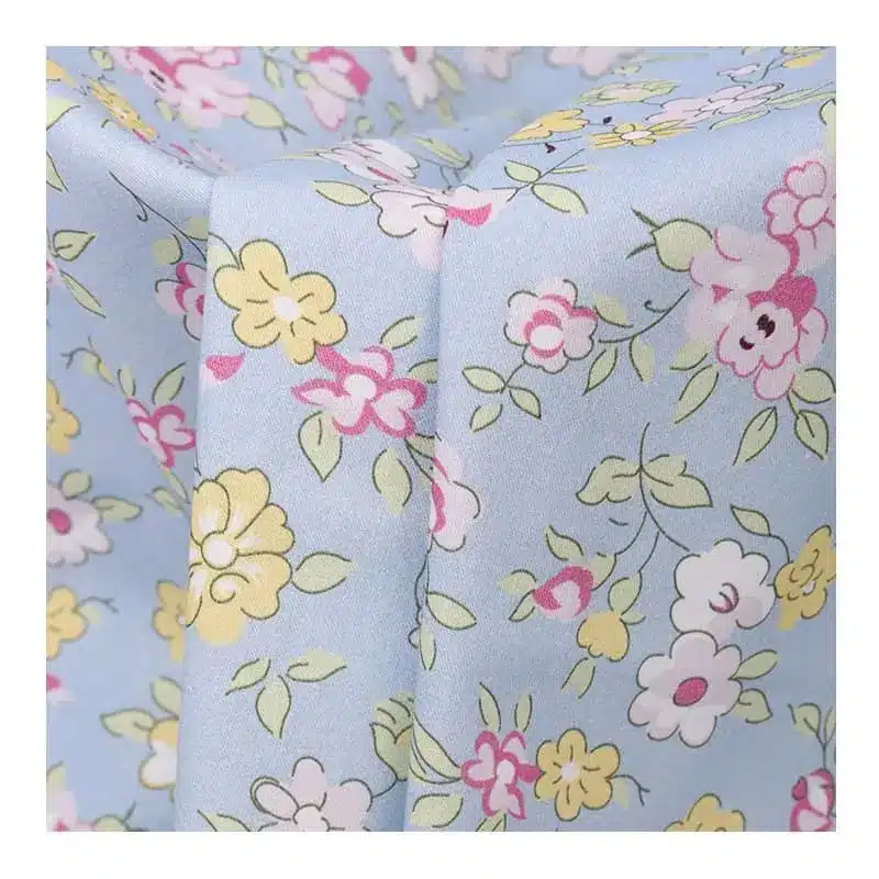 lightweight cotton viscose fabric breathable summer clothing material