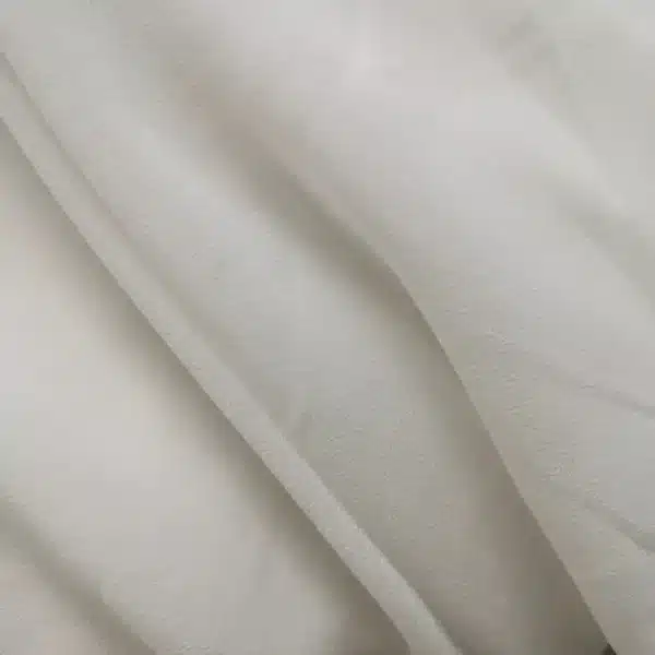 Chiffon fabric layered for a soft, airy design in dresses