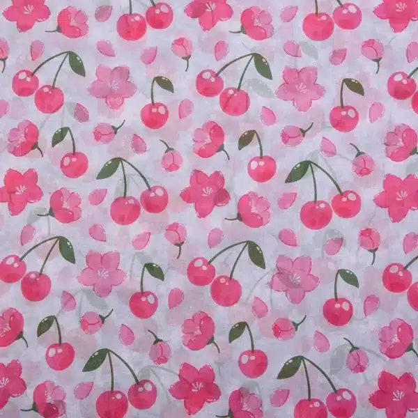 Chiffon fabric used in a wedding dress for a soft, elegant look