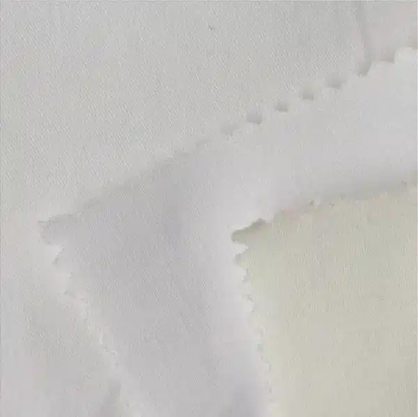 Close-up view of Cotton Twill Fabric showcasing its diagonal weave texture