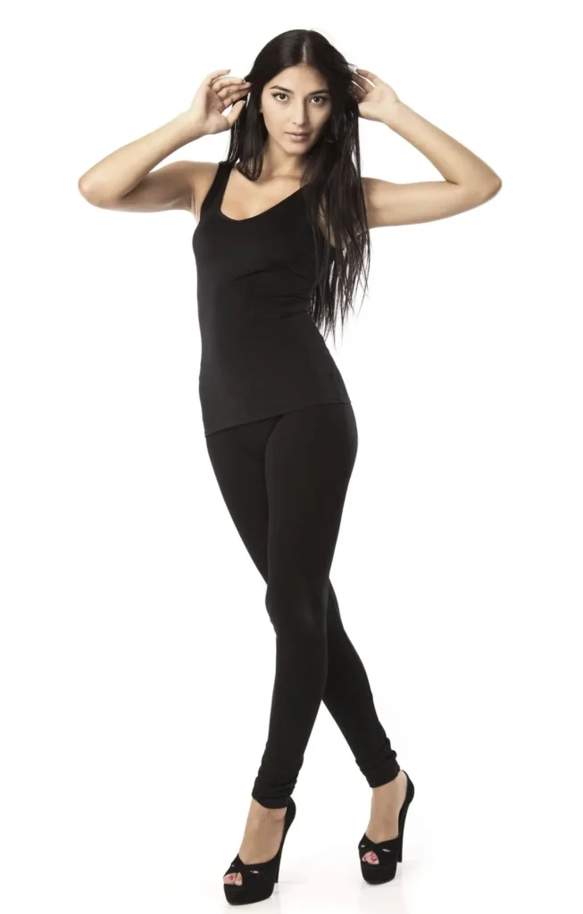 Cotton Lycra leggings for activewear