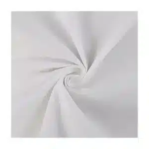 Close-up of high-quality cotton woven fabric for custom printing