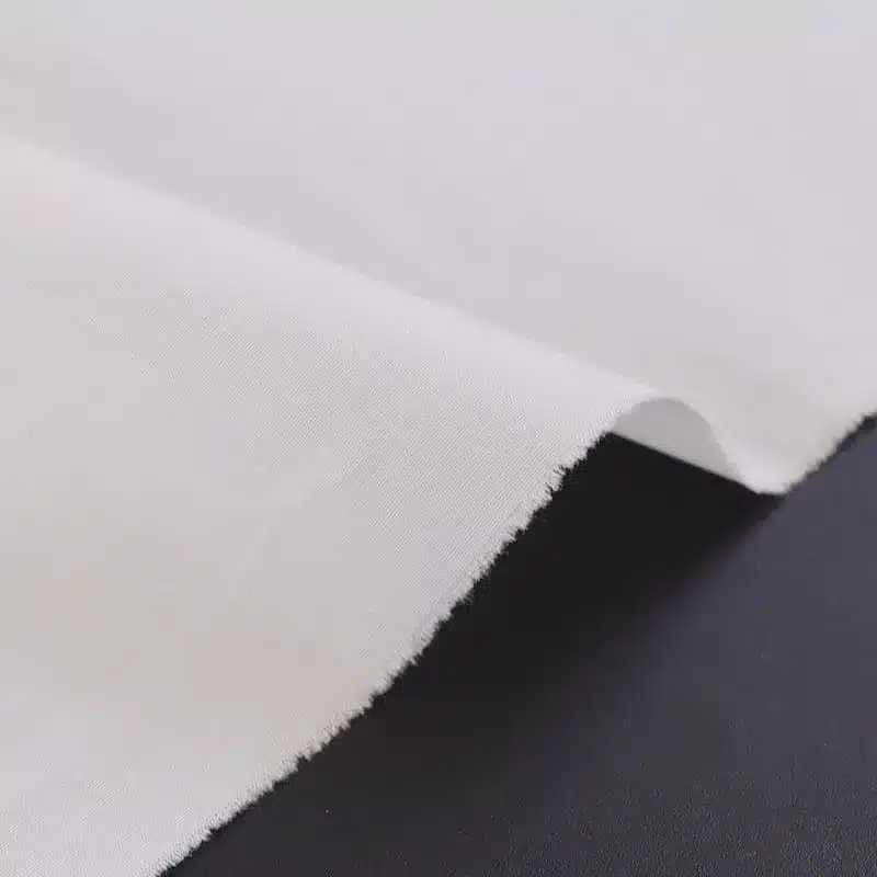 Roll of cotton woven fabric ready for custom printing