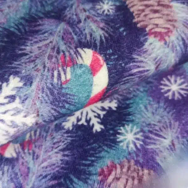 Custom printed cotton flannel pillow covers for home decor