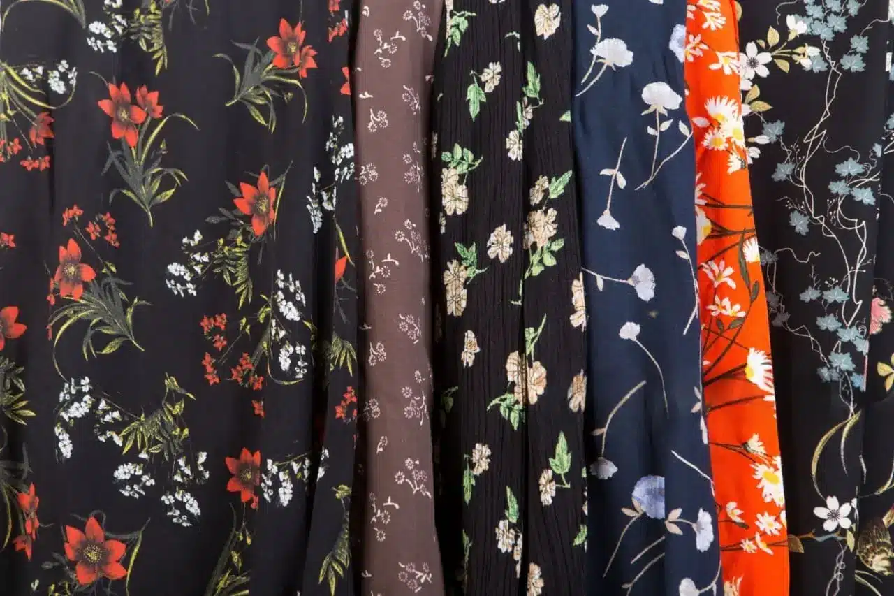 rayon challis fabric by the yard