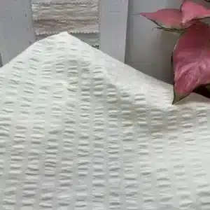 Cotton Stripe Voile Fabric