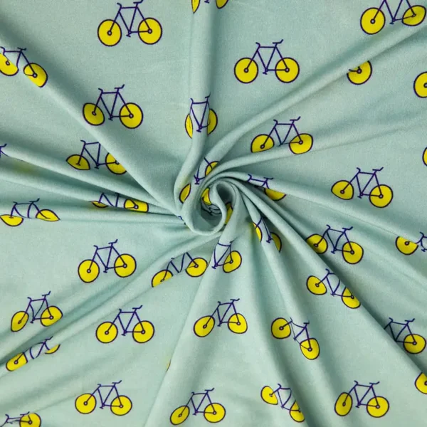 Bamboo French Terry fabric used for eco-friendly home décor items