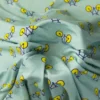 Custom printed Bamboo French Terry fabric with unique design