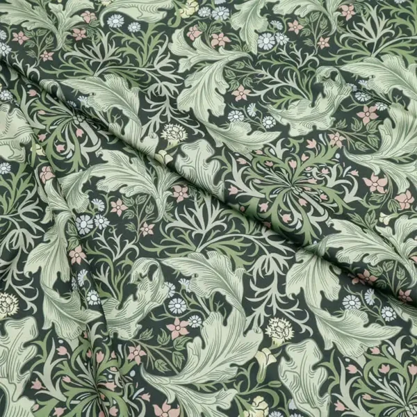 Various custom printed satin chiffon fabric patterns for fashion design