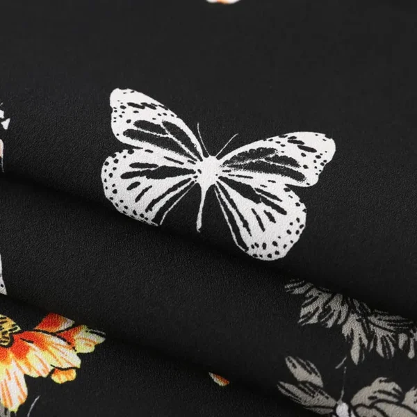 custom-crepe-de-chine-scarf Custom Crepe de Chine scarf with unique pattern design