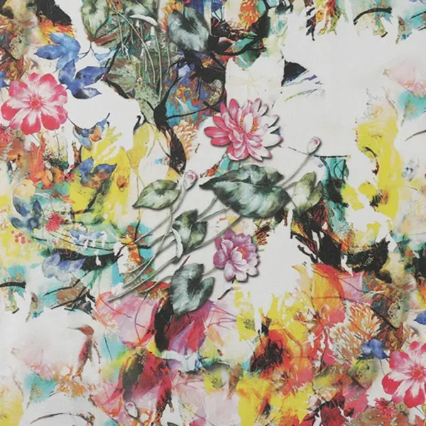 Linen Cotton fabric used in a stylish summer dress